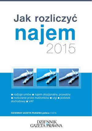Jak rozliczyć najem 2015 – ebooki