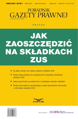 Jak zaoszczędzić na składkach ZUS – ebook