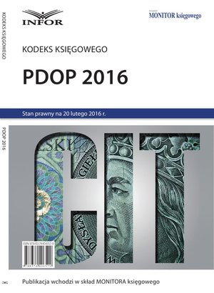 Kodeks księgowego - PDOP 2016 – ebook