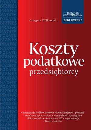 Koszty podatkowe przedsiębiorcy – ebooki