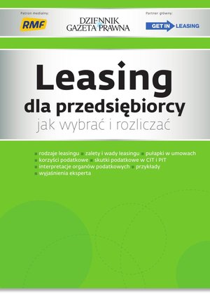 Leasing dla przedsiębiorcy jak wybrać i rozliczać – ebooki