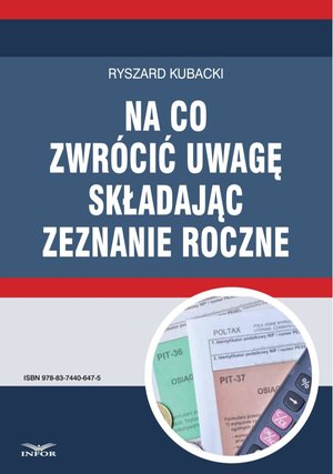 Na co zwrócić uwagę składając zeznanie roczne – ebook