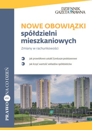Nowe obowiązki spółdzielni mieszkaniowych – ebooki