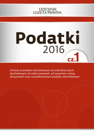 Podatki 2016 cz. 1 – ebooki