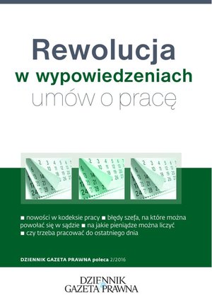 Rewolucja w wypowiedzeniach umów o pracę – ebooki