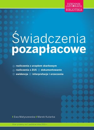 Świadczenia pozapłacowe – ebooki