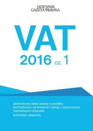 VAT 2016 cz. 1 – ebooki