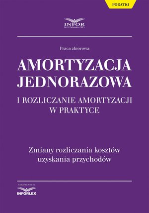 Amortyzacja jednorazowa i rozliczanie amortyzacji w praktyce – ebook