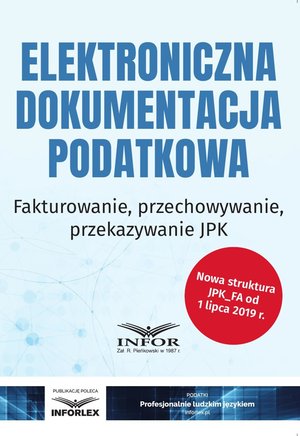 Elektroniczna dokumentacja podatkowa – ebook