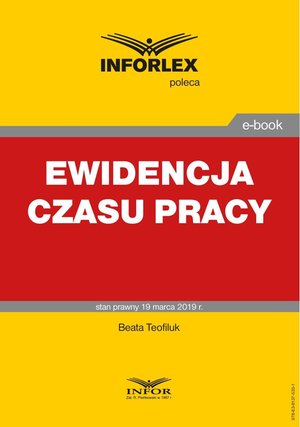 Ewidencja czasu pracy – ebook