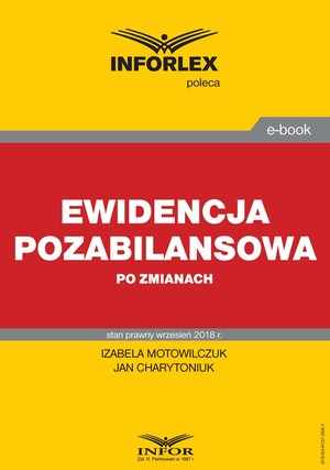 Ewidencja pozabilansowa po zmianach – ebook