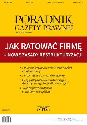 Jak ratować firmę - nowe zasady restrukturyzacji – ebook