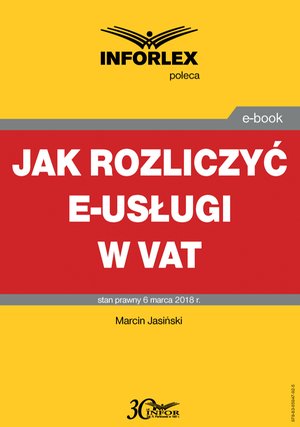 Jak rozliczyć e-usługi w VAT – ebook
