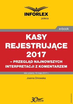 Kasy rejestrujące 2017 – ebook