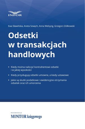 Odsetki w transakcjach handlowych – ebook