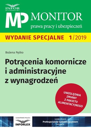 Potrącenia komornicze i administracyjne z wynagrodzeń – ebook