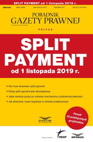 Split payment od 1 listopada 2019 r. – ebook