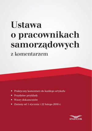 Ustawa o pracownikach samorządowych - komentarz  – ebook