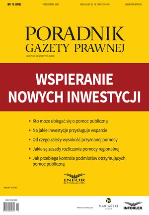 Wspieranie inwestycji - nowe zasady pomocy regionalnej – ebook