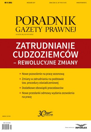 Zatrudnianie cudzoziemców w Polsce (PGP 9/2017) – ebook