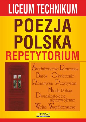 Poezja polska. Repetytorium. Liceum, technikum – ebooki