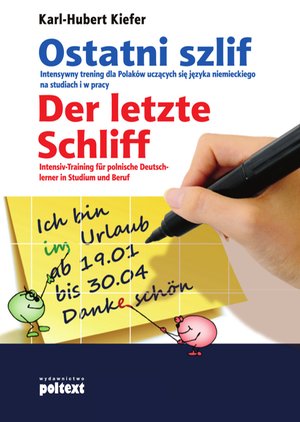 Ostatni szlif. Der letzte Schliff – ebook