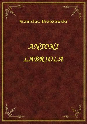 Antoni Labriola – ebook