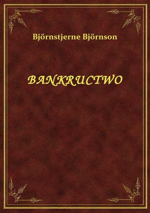 Bankructwo – ebook