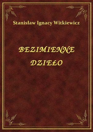 Bezimienne Dzieło – ebook