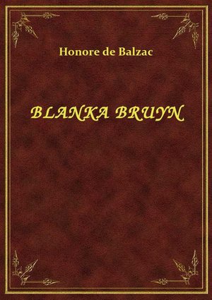Blanka Bruyn – ebook