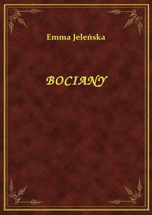 Bociany – ebook