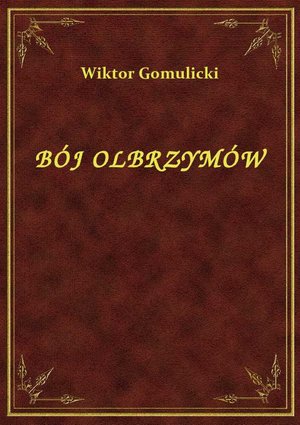 Bój Olbrzymów – ebook