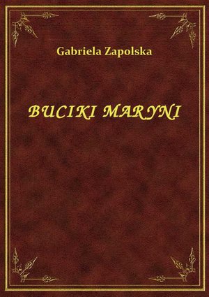 Buciki Maryni – ebook