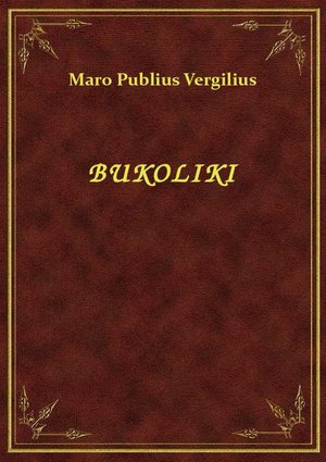 Bukoliki – ebook