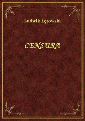 Censura – ebook