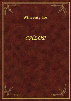 Chlop – ebook