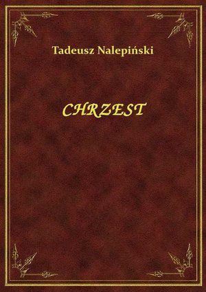 Chrzest – ebook