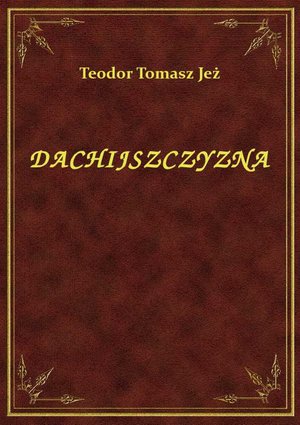 Dachijszczyzna – ebook
