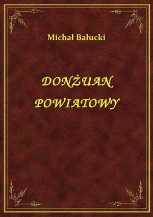 Donżuan Powiatowy – ebook