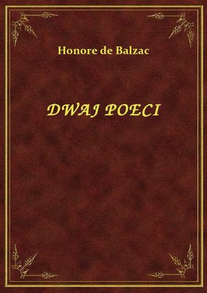 Dwaj Poeci – ebook