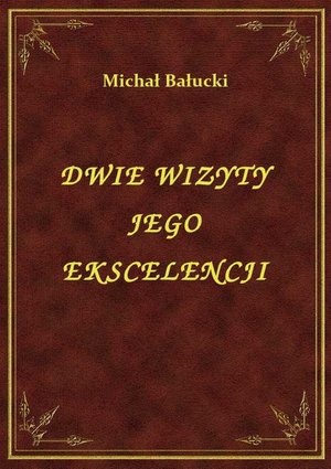 Dwie Wizyty Jego Ekscelencji – ebook