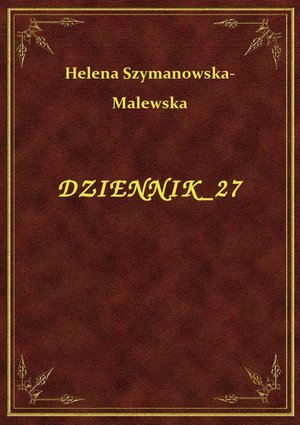 Dziennik 27 – ebook