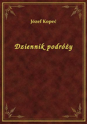Dziennik Podróży – ebook