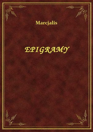 Epigramy – ebook