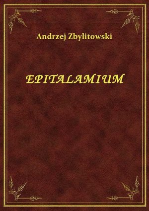 Epitalamium – ebook