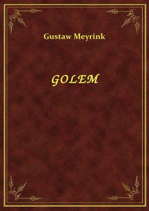 Golem – ebook