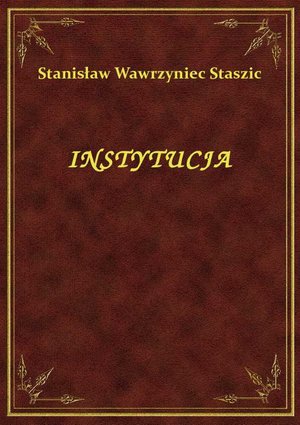 Instytucja – ebook