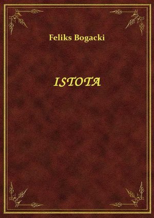 Istota – ebook