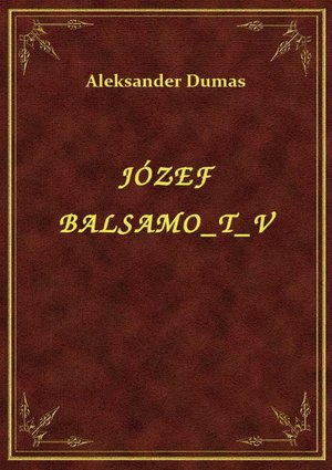 Józef Balsamo T V – ebook