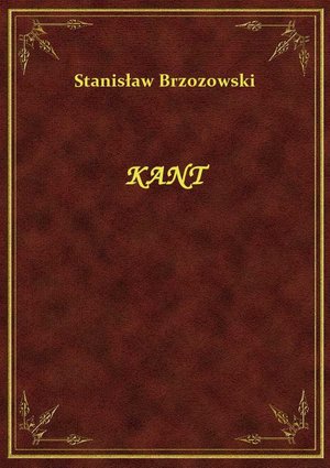 Kant – ebook